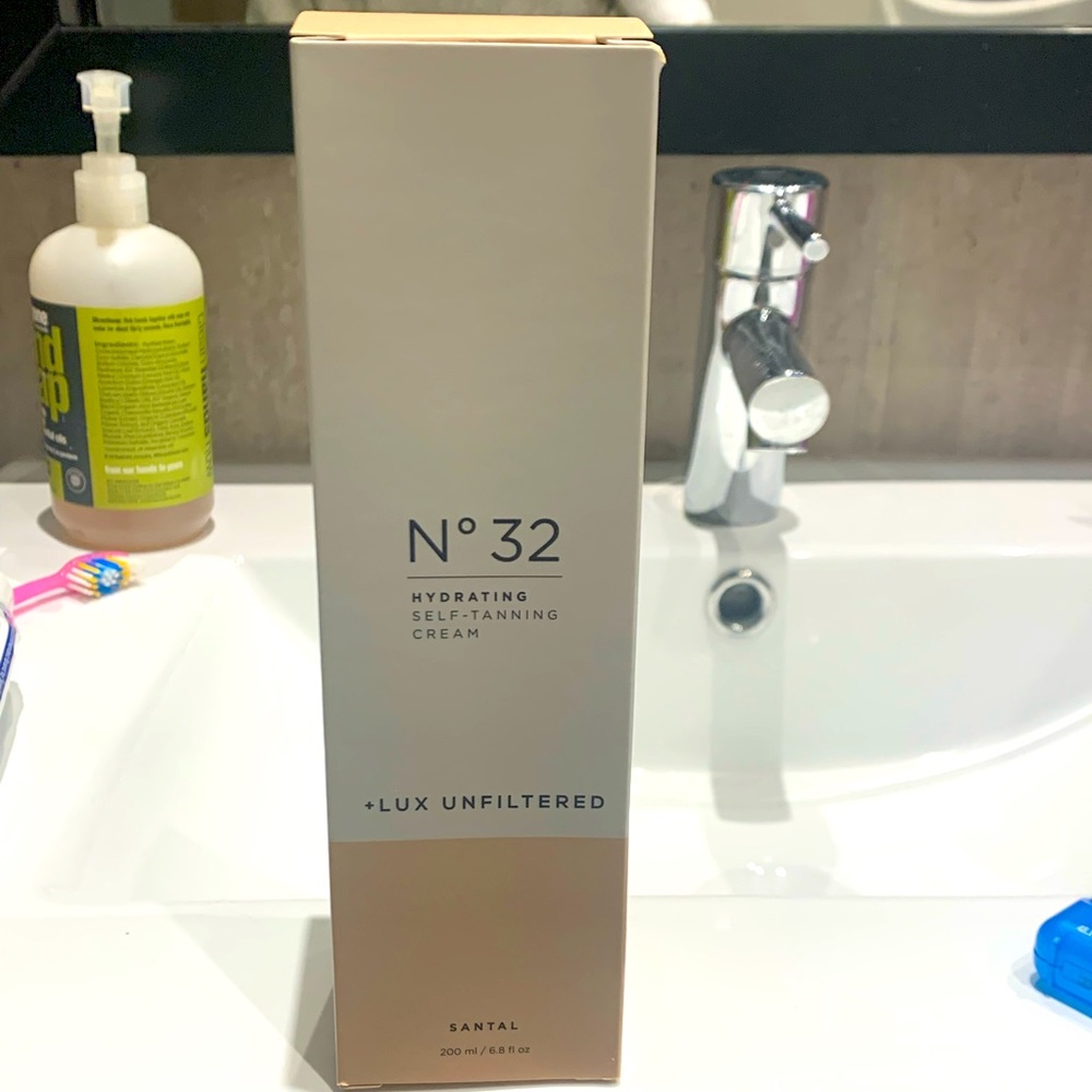 New Lux unfiltered self tanning lotion